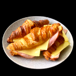 Ham & Cheese Croissant*